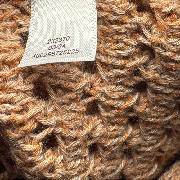 Nine West Tan Crochet Knit Midi Skirt Women’s Large layering NWT - Picture 8 of 8